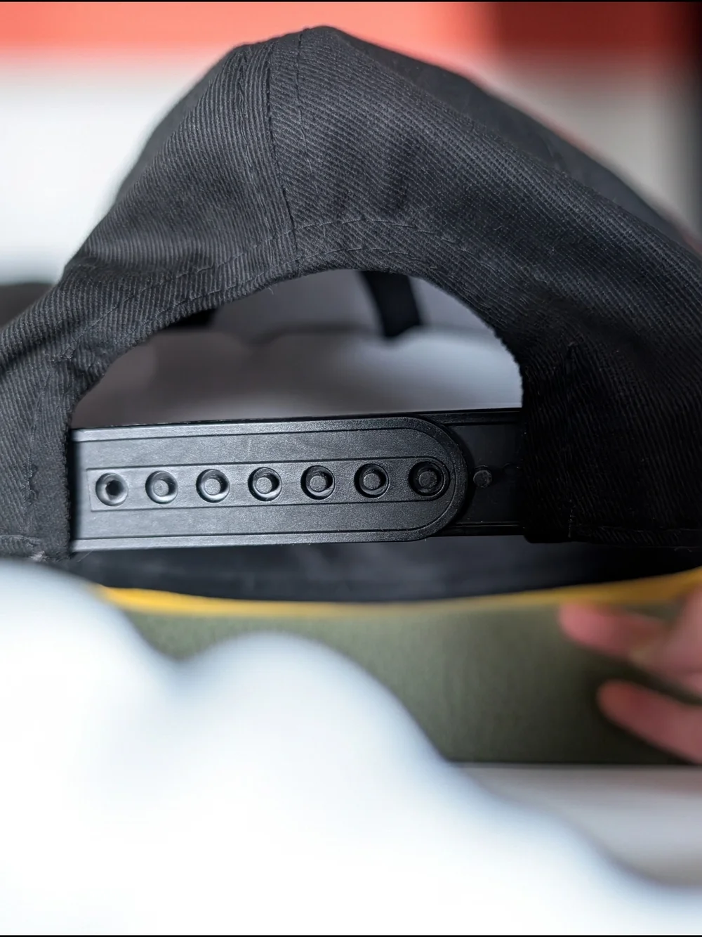 Hustle Kids Snapback Hat in Black and Yellow